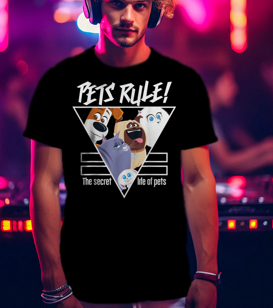 Pets Rule The Secret Life Of Pets 2 T-Shirt