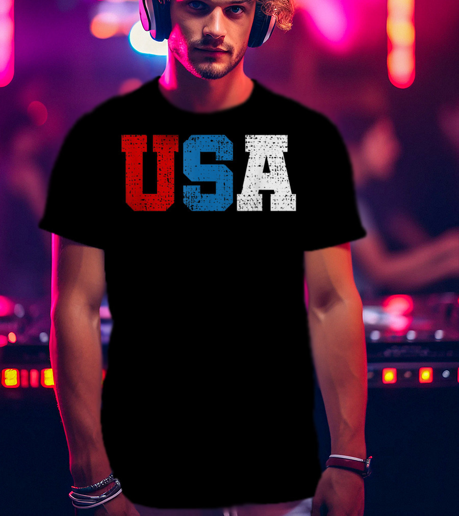 USA Fourth Of July America Unite Independence Day T-Shirt