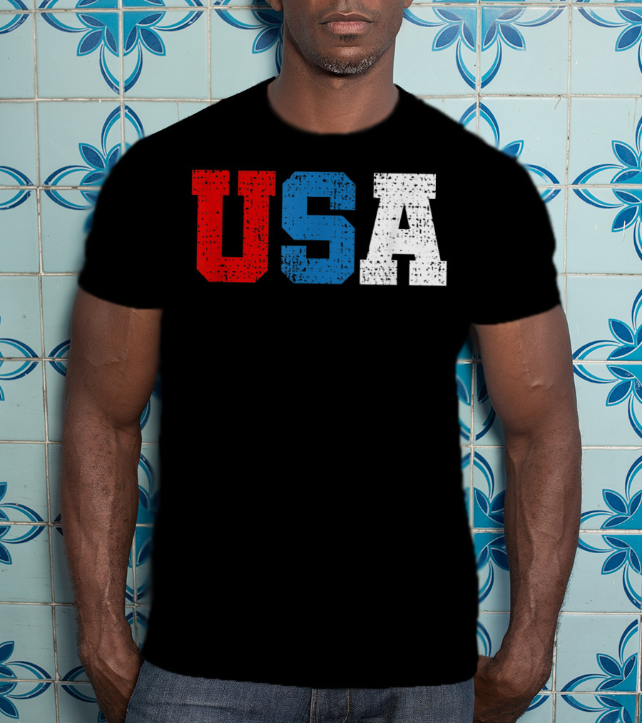 USA Fourth Of July America Unite Independence Day T-Shirt