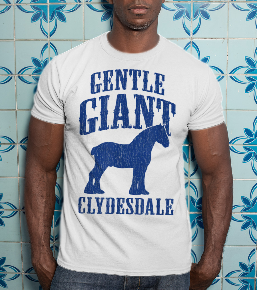 Gentle Giant Clydesdale Draft Horse T-Shirt
