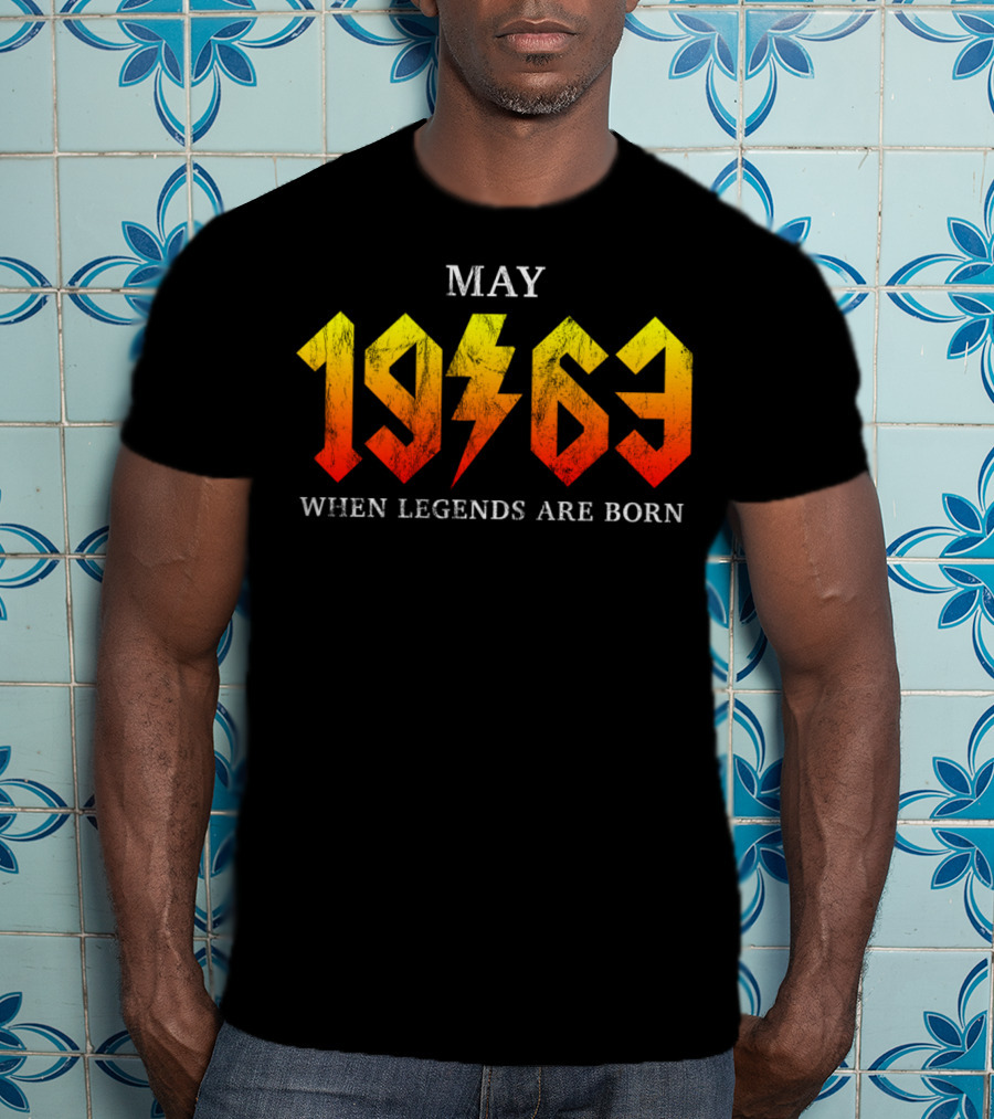 MAY 1963 WHEN LEGENDS ARE BORN T-Shirt