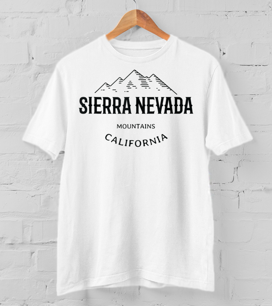 Sierra Nevada Mountains California Classic 7F T-Shirt
