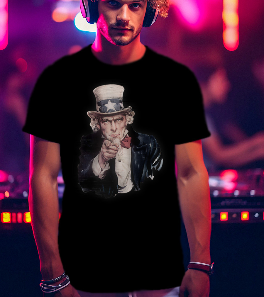 Uncle Sam Patriotic Iconic American T-Shirt