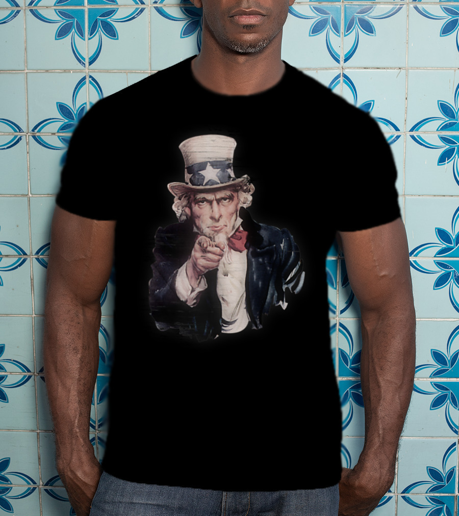 Uncle Sam Patriotic Iconic American T-Shirt