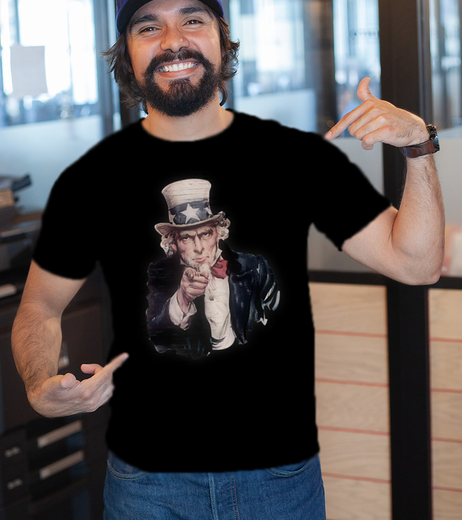 Uncle Sam Patriotic Iconic American T-Shirt