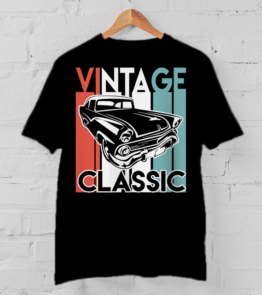Vintage Classic Old Car T-Shirt