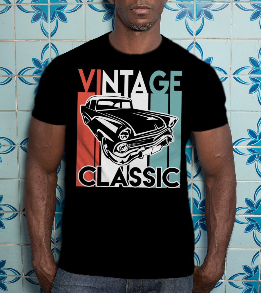 Vintage Classic Old Car T-Shirt