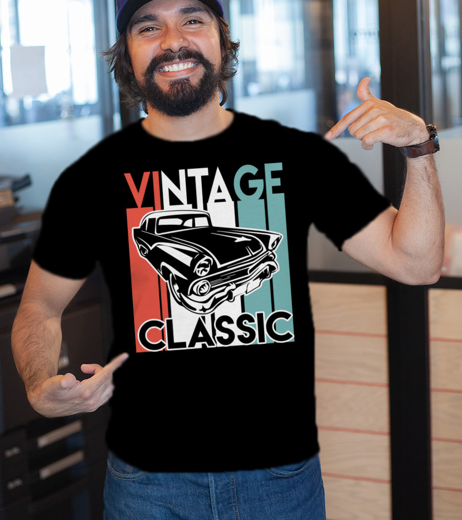 Vintage Classic Old Car T-Shirt