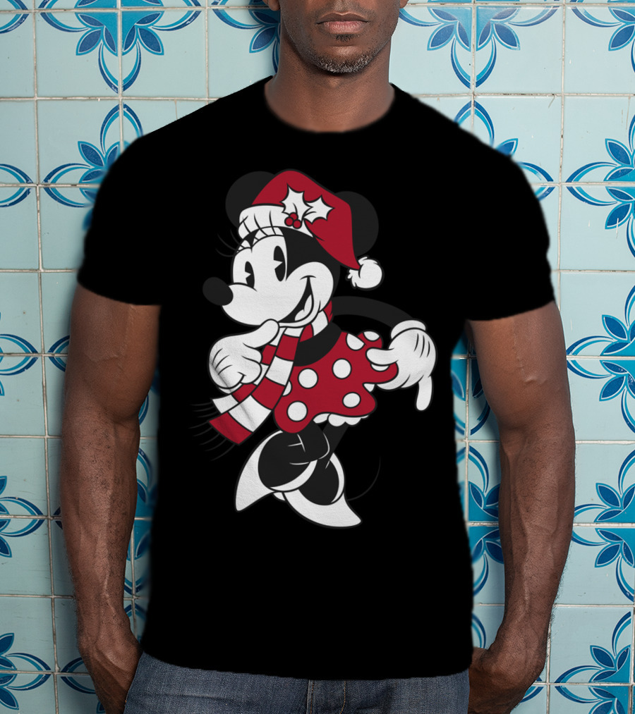 Disney Minnie Mouse Christmas Festive Attire T-Shirt