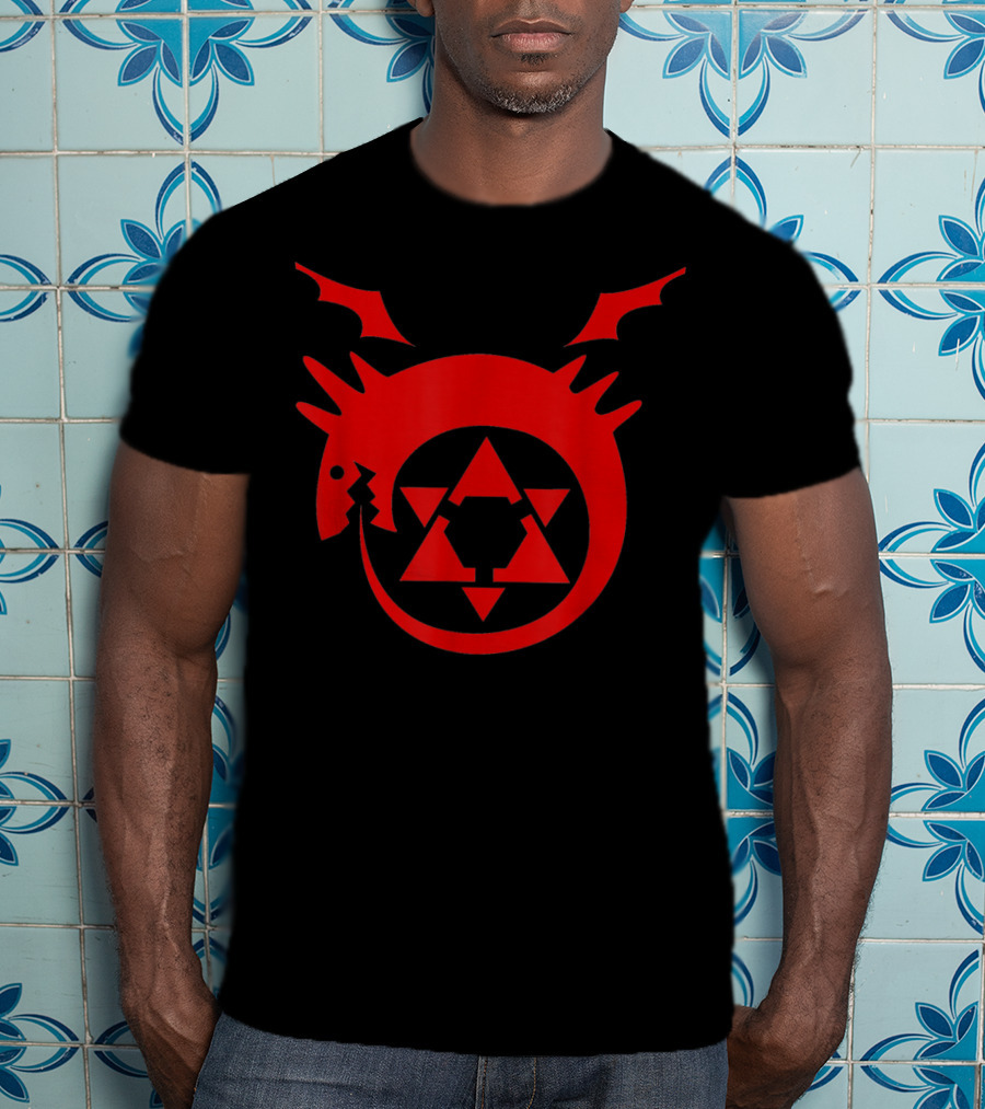 Fullmetal Alchemist Brotherhood Ouroboros Symbol Classics T-Shirt
