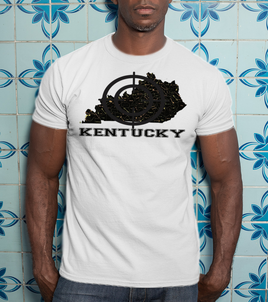 Kentucky Maps Classic Vintage Kentucky T-Shirt