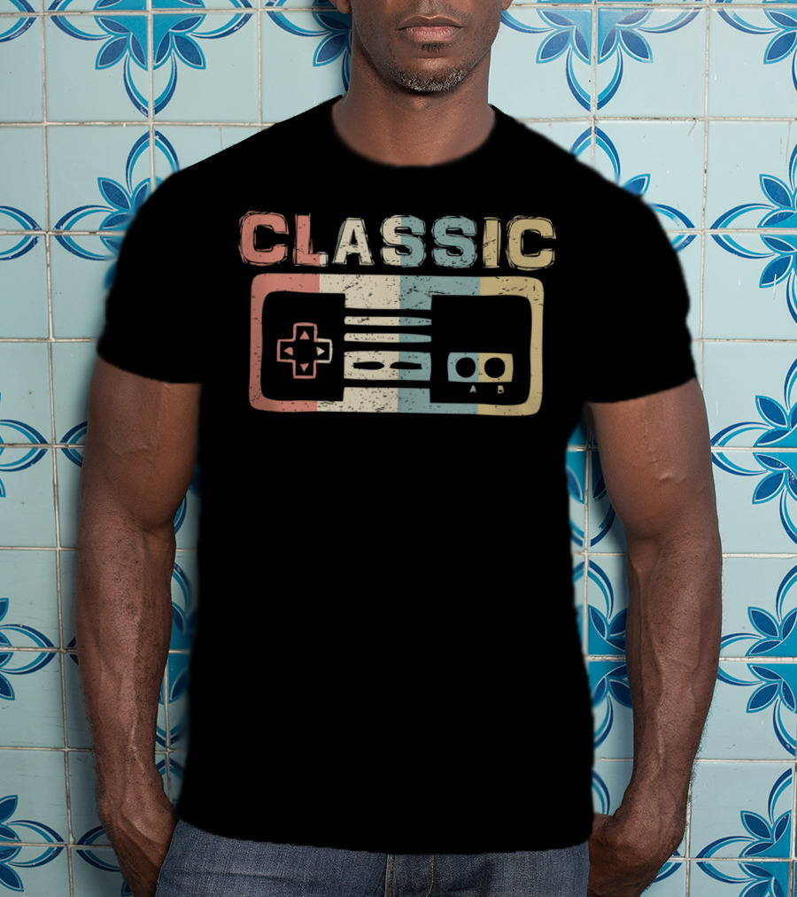 Classic Retro Gaming Controller T-Shirt