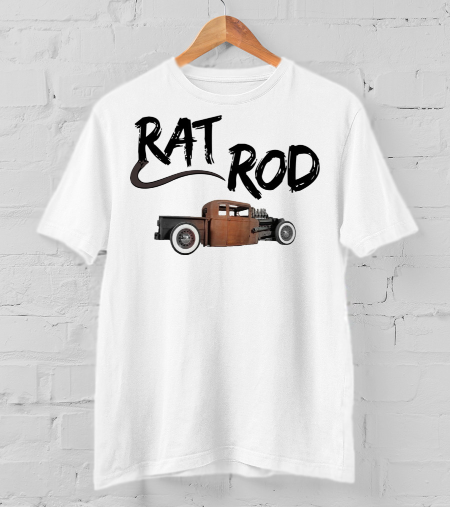 Rat Rod Classic Vintage Hot Rod Rusted T-Shirt