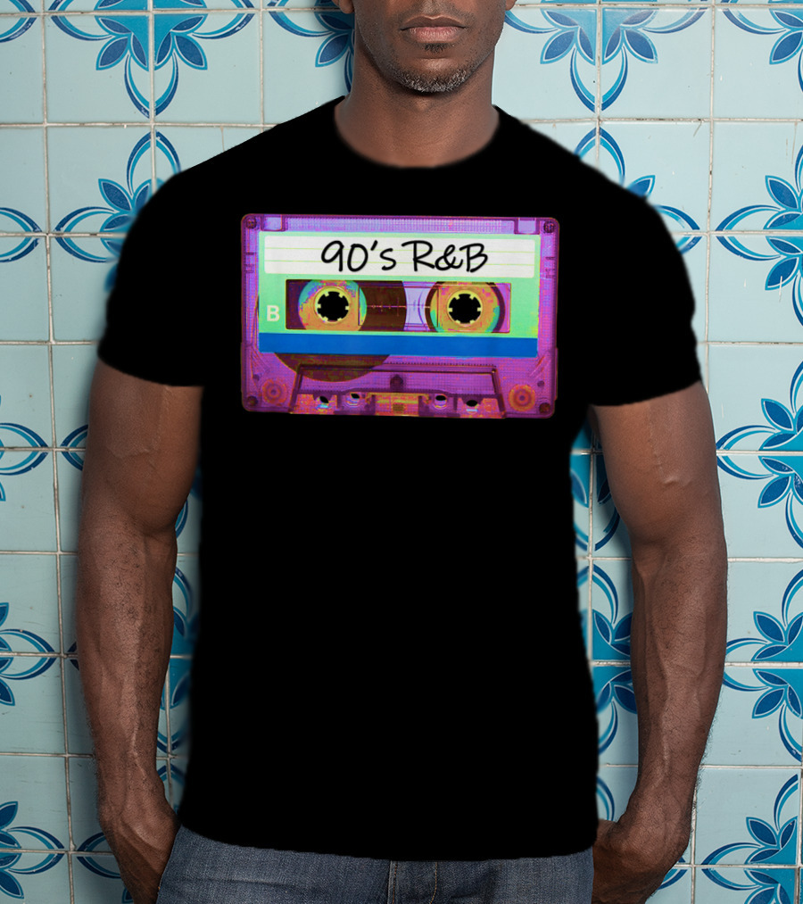 90's R&B Cassette Tape Retro Vibe T-Shirt