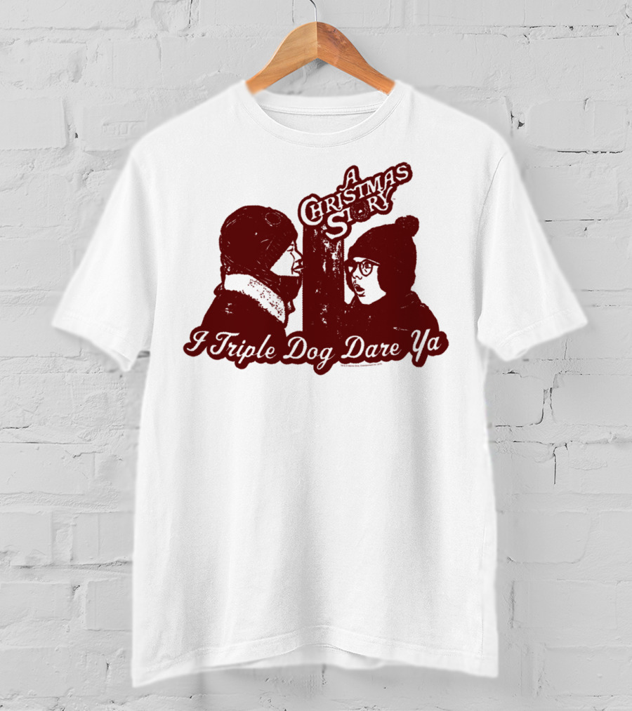 A Christmas Story I Triple Dog Dare Ya Classic Moment T-Shirt