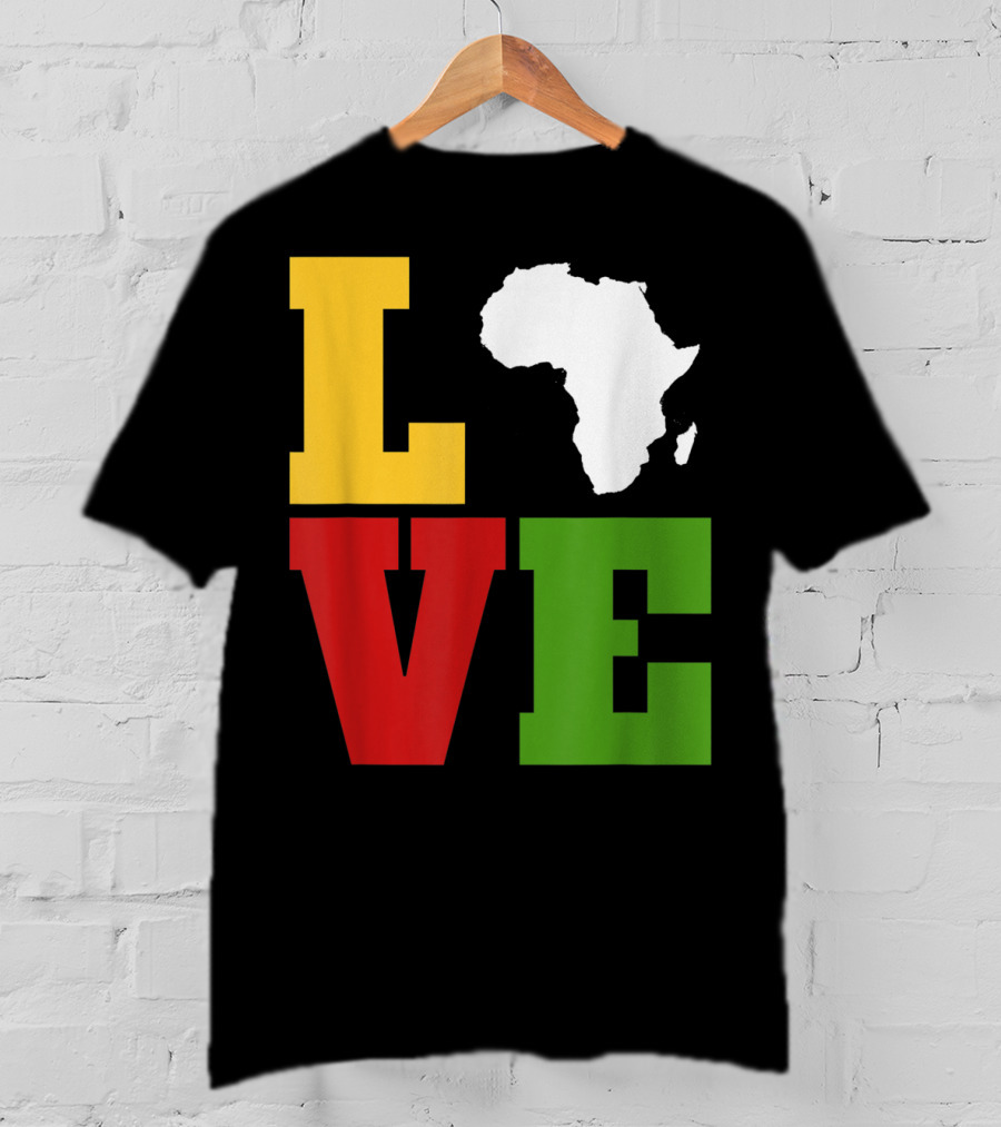LOVE Africa Afrocentric African T-Shirt
