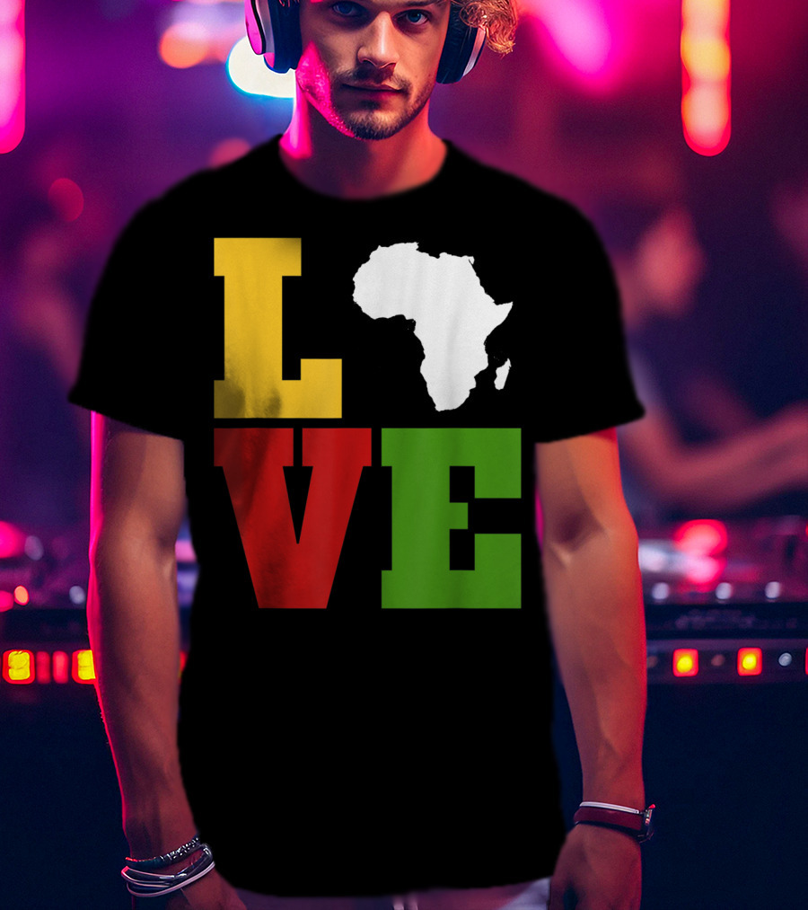 LOVE Africa Afrocentric African T-Shirt