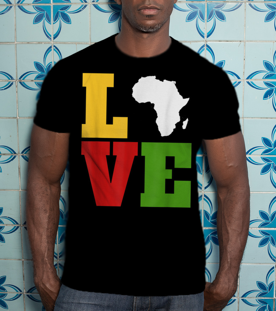 LOVE Africa Afrocentric African T-Shirt