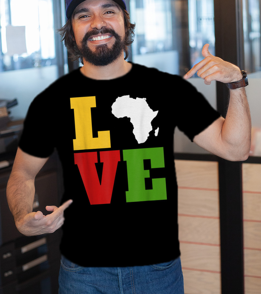LOVE Africa Afrocentric African T-Shirt