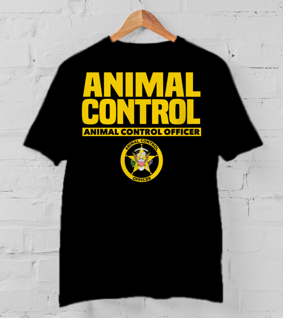 Animal Control Officer Public Safety Badge Seal T-Shirt