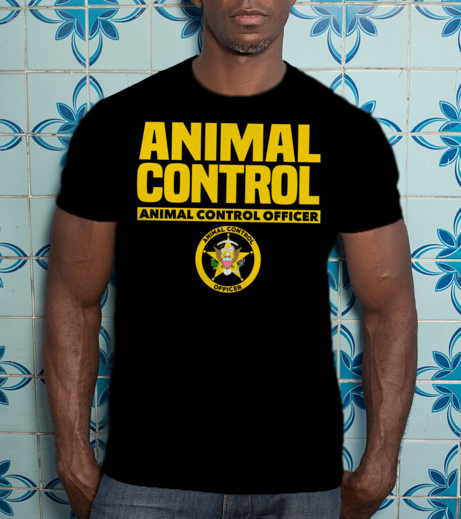 Animal Control Officer Public Safety Badge Seal T-Shirt