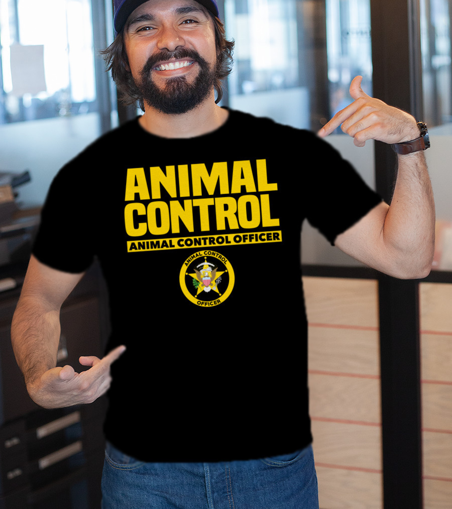 Animal Control Officer Public Safety Badge Seal T-Shirt