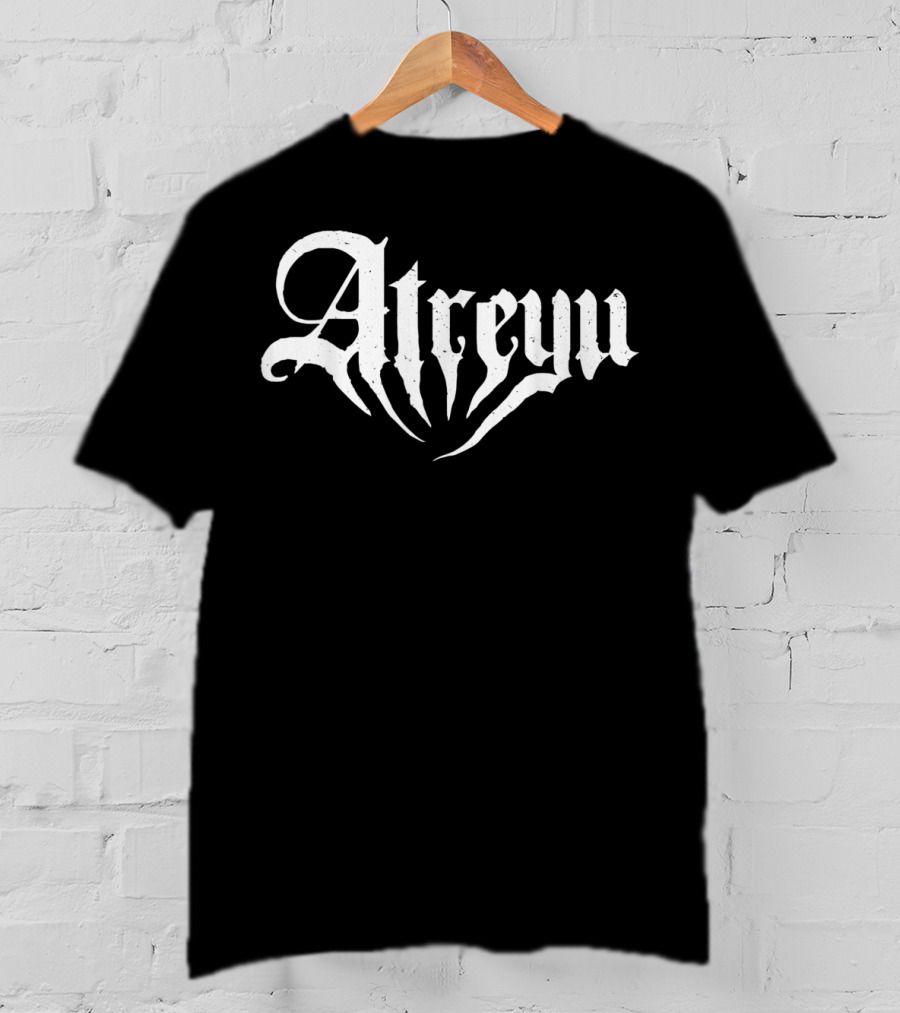 Atreyu Band Logo Gothic T-Shirt