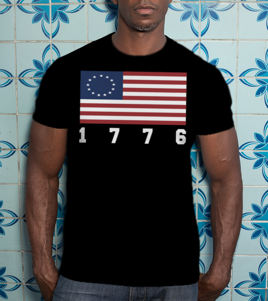 American Patriots 1776 Betsy Ross Flag T-Shirt