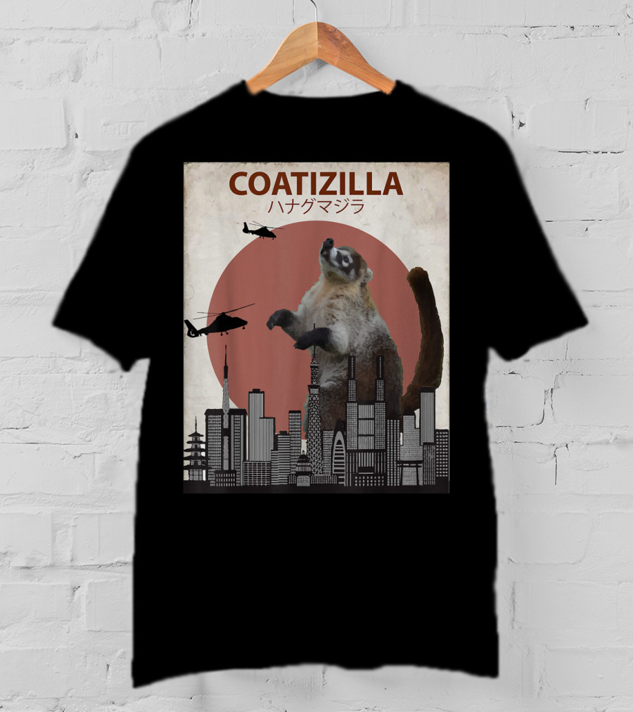 COATIZILLA Funny Coati Cool Coati Lovers T-Shirt