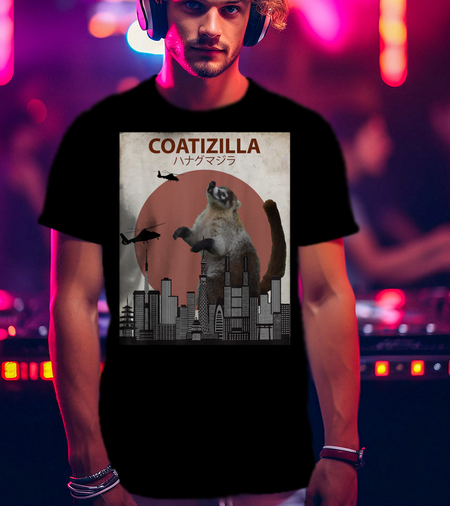 COATIZILLA Funny Coati Cool Coati Lovers T-Shirt