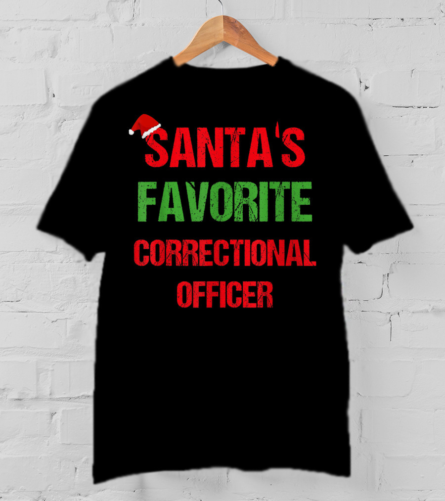Santa's Favorite Correctional Officer T-Shirt