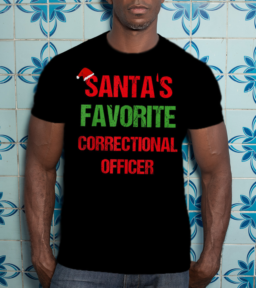Santa's Favorite Correctional Officer T-Shirt