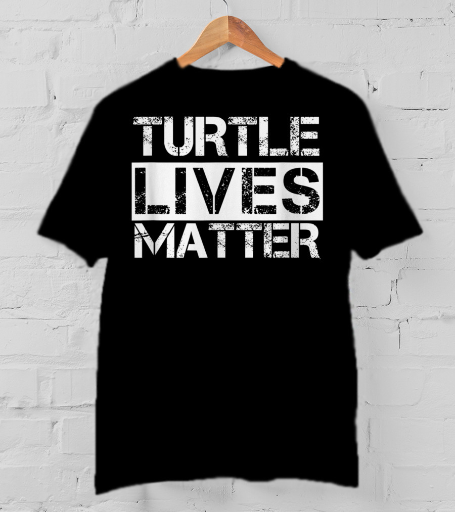 Turtle Lives Matter Cute Tortoise Turtles T-Shirt