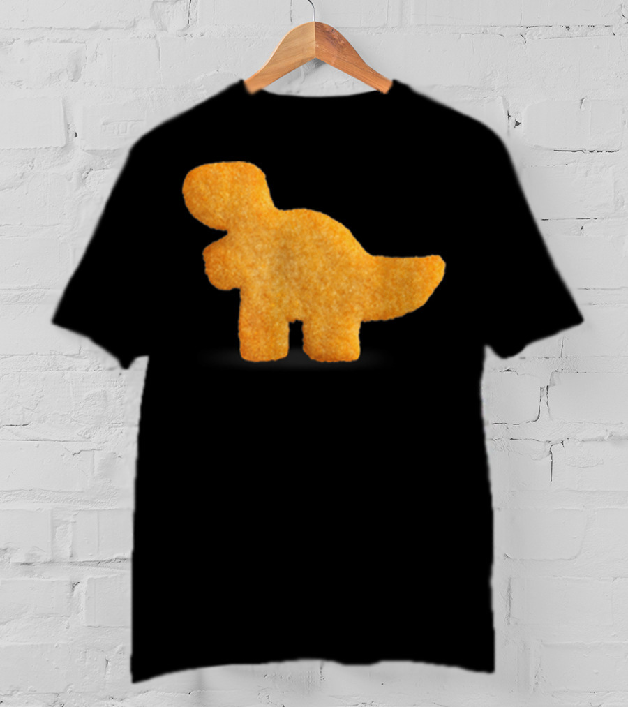 Dino T-Rex Chicken Nugget Funny Dinosaur T-Shirt