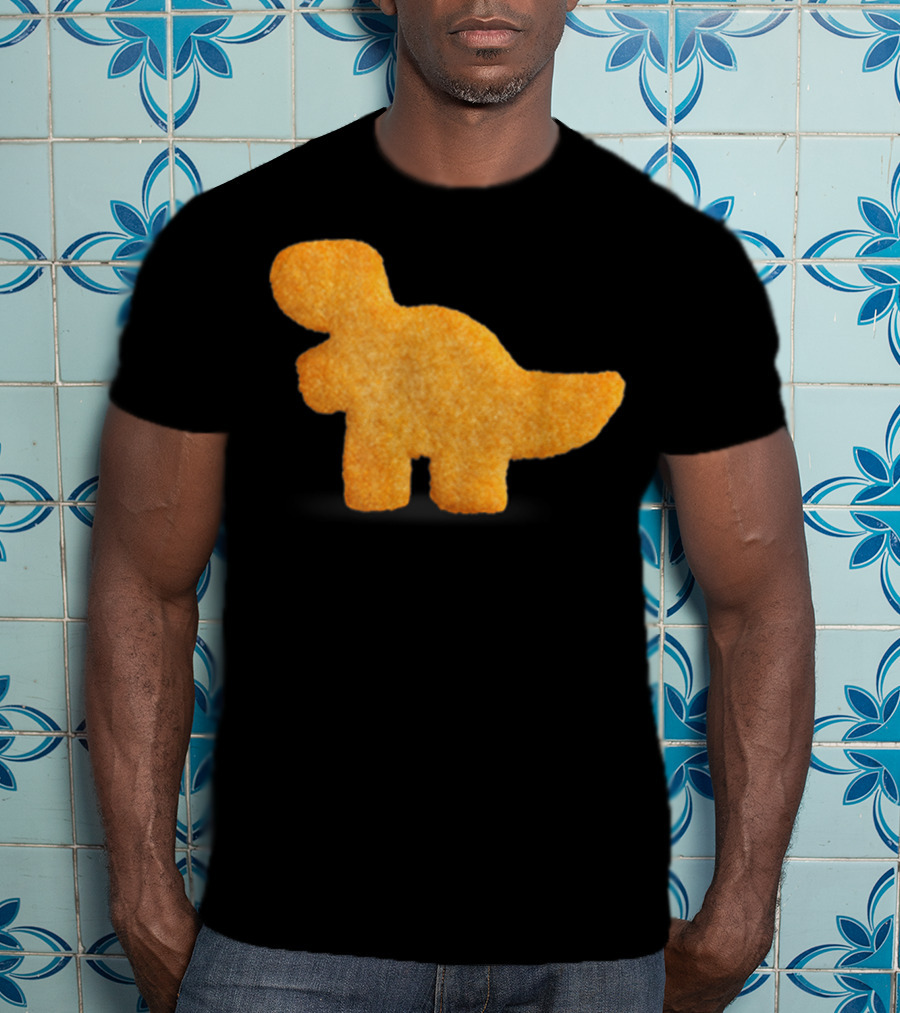Dino T-Rex Chicken Nugget Funny Dinosaur T-Shirt