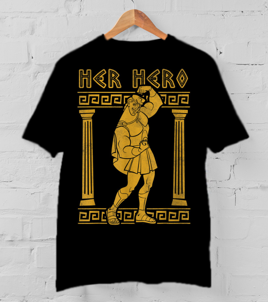 Disney Hercules Her Hero Valentine's Day T-Shirt