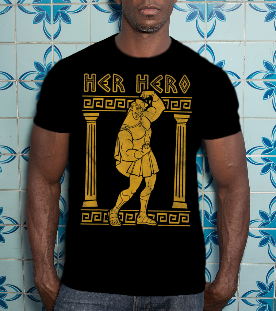 Disney Hercules Her Hero Valentine's Day T-Shirt