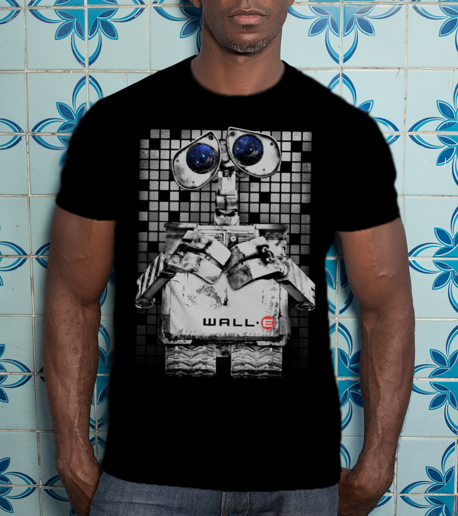 WALL-E Disney Pixar Robot Tile T-Shirt