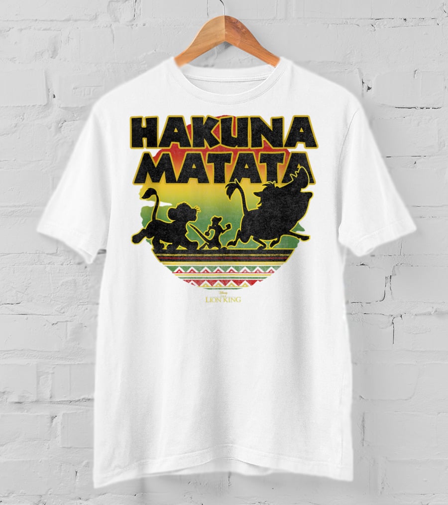 Hakuna Matata Disney The Lion King Simba Timon Pumba T-Shirt