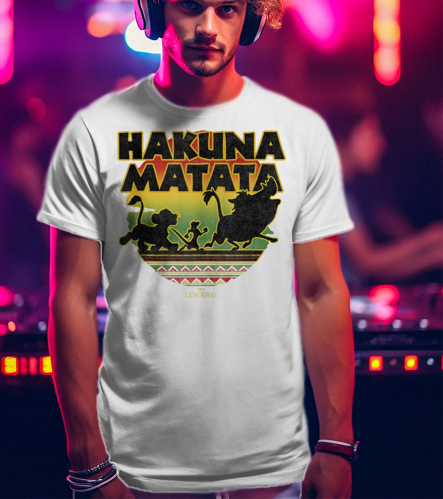 Hakuna Matata Disney The Lion King Simba Timon Pumba T-Shirt