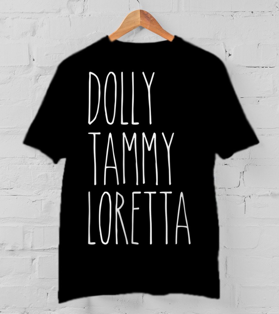 Dolly Tammy Loretta Country Music Icons T-Shirt