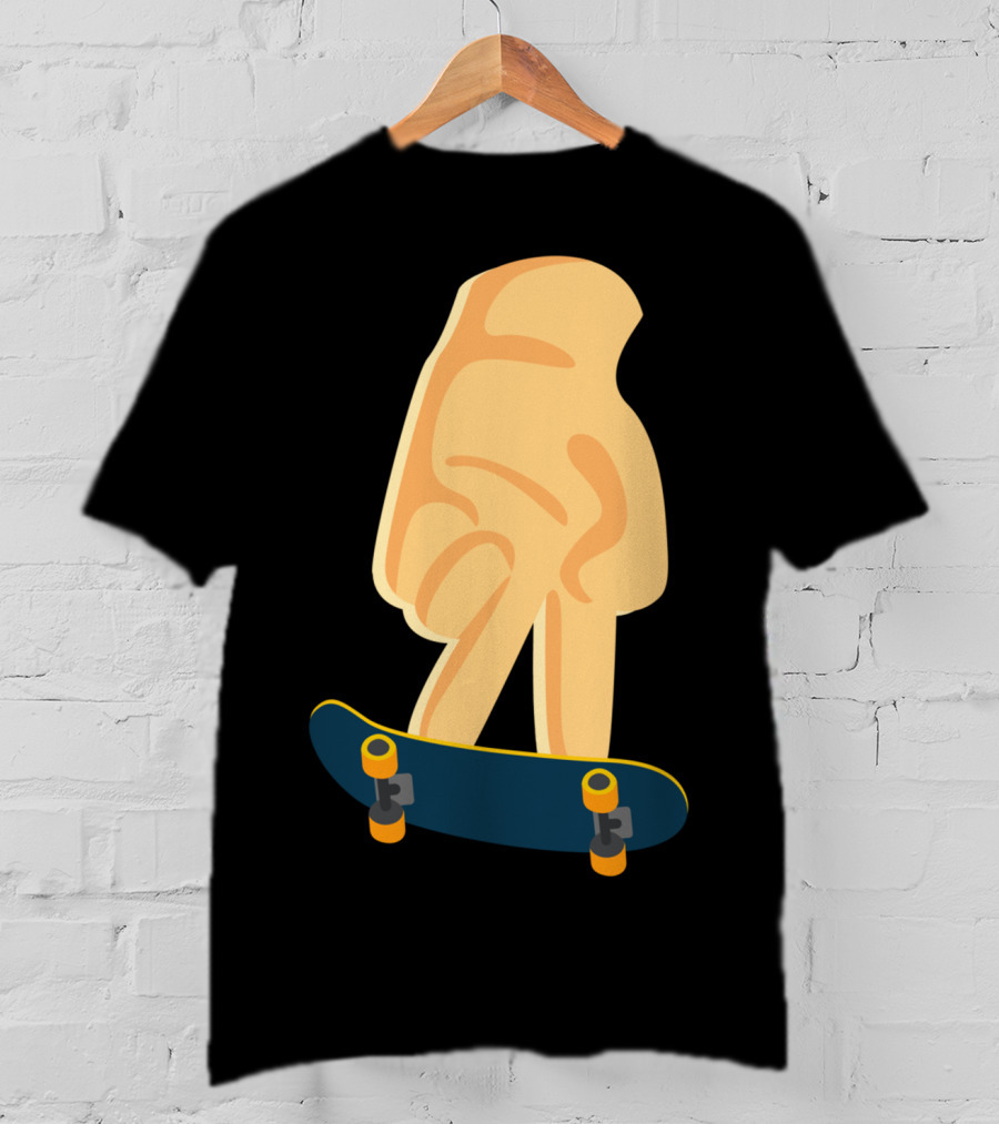 Fingerboard Skateboard Finger Skating Skateboard Board T-Shirt