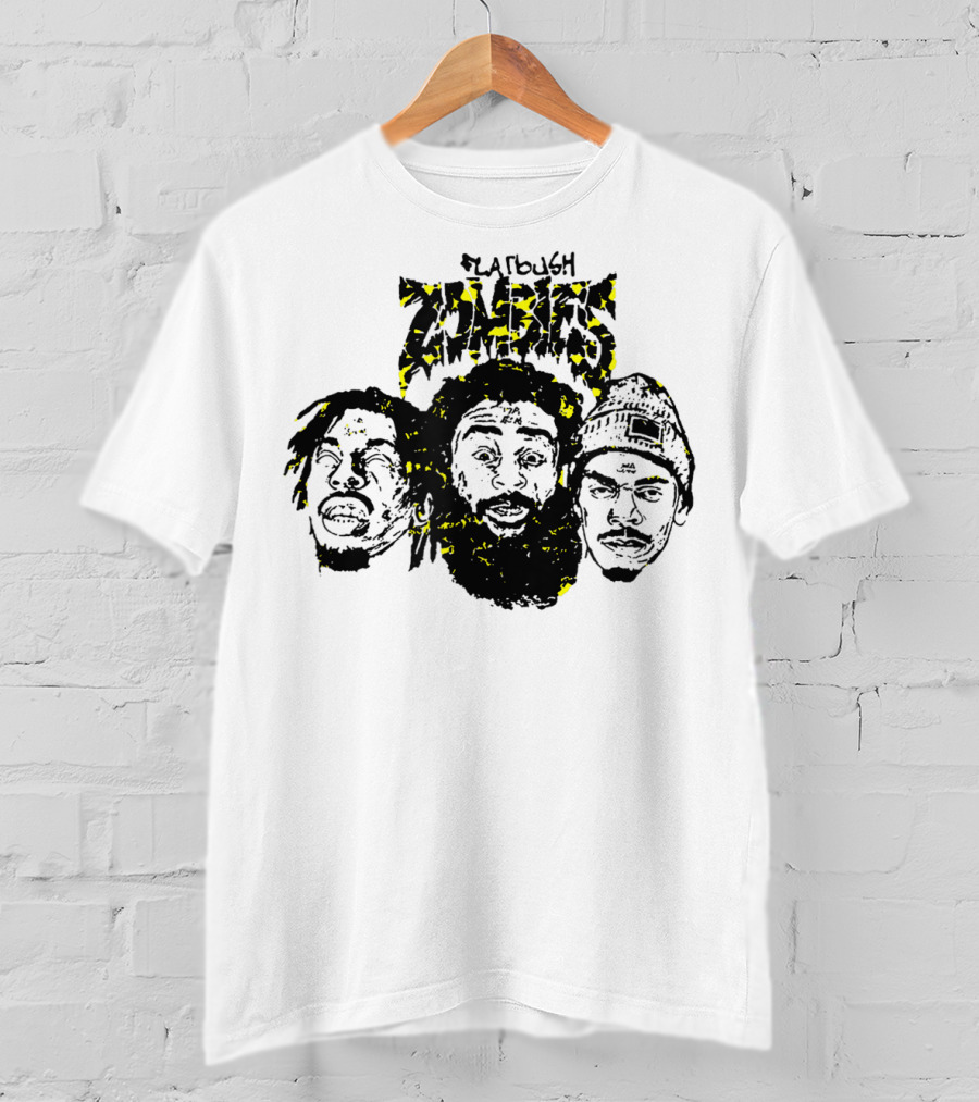 Flatbush Zombies Triangle Yellow Tie T-Shirt