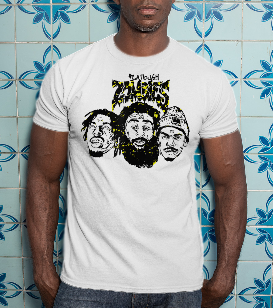 Flatbush Zombies Triangle Yellow Tie T-Shirt