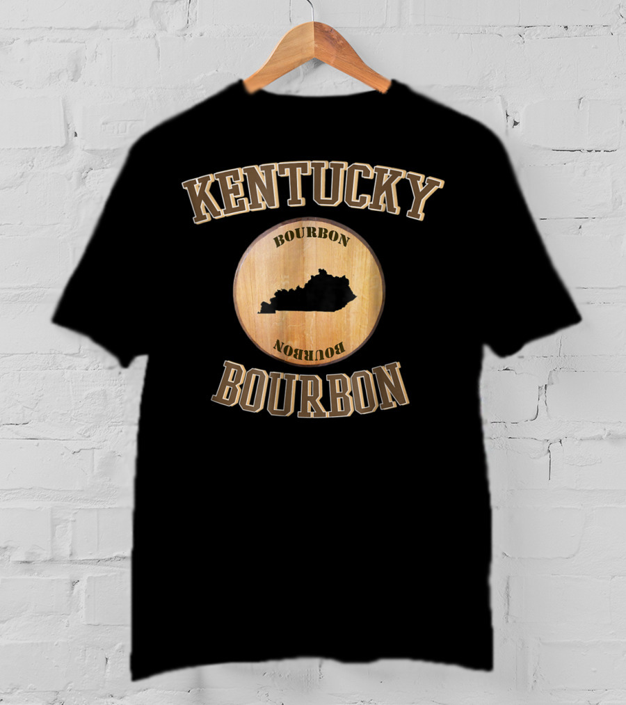 Kentucky Bourbon Barrel Great Father Bourbon Lover T-Shirt