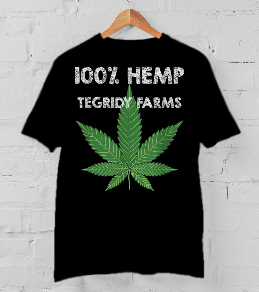 100% Hemp Tegridy Farms Leaf Comedy T-Shirt