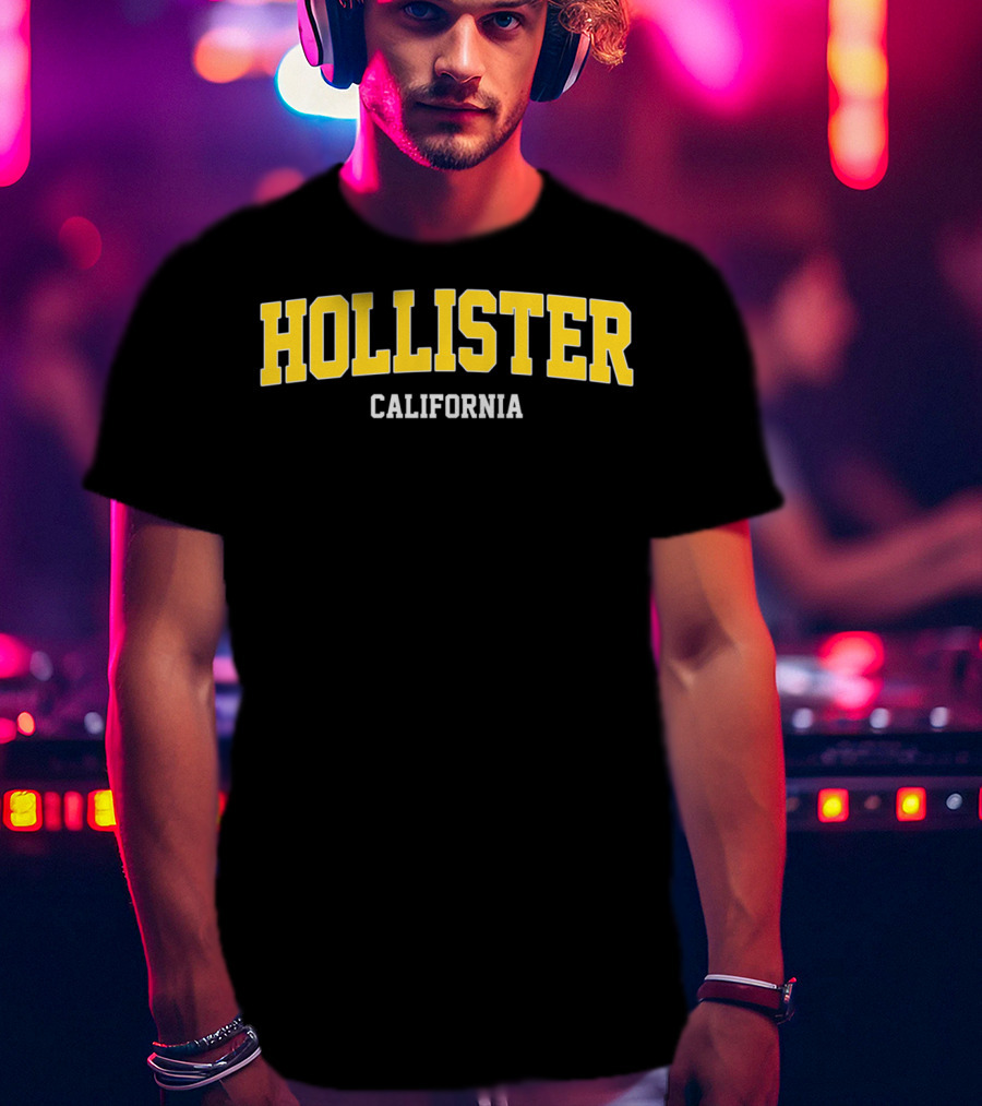 Hollister California Varsity College T-Shirt