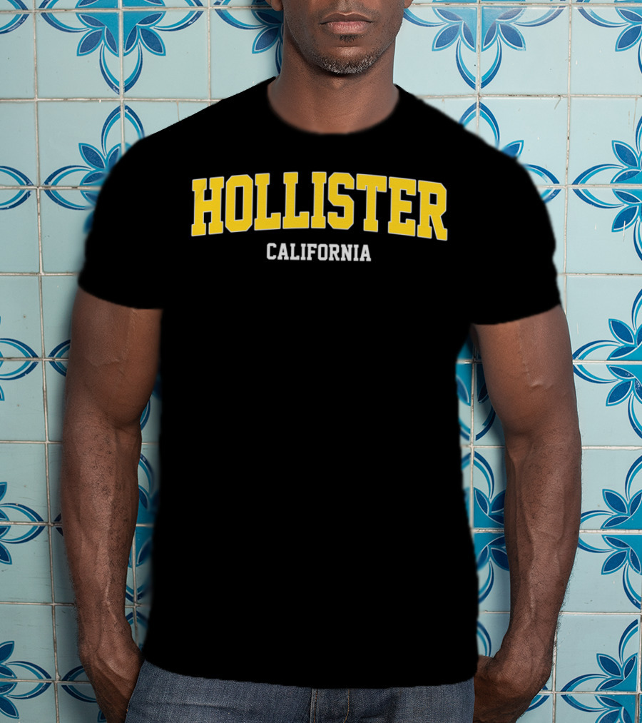 Hollister California Varsity College T-Shirt