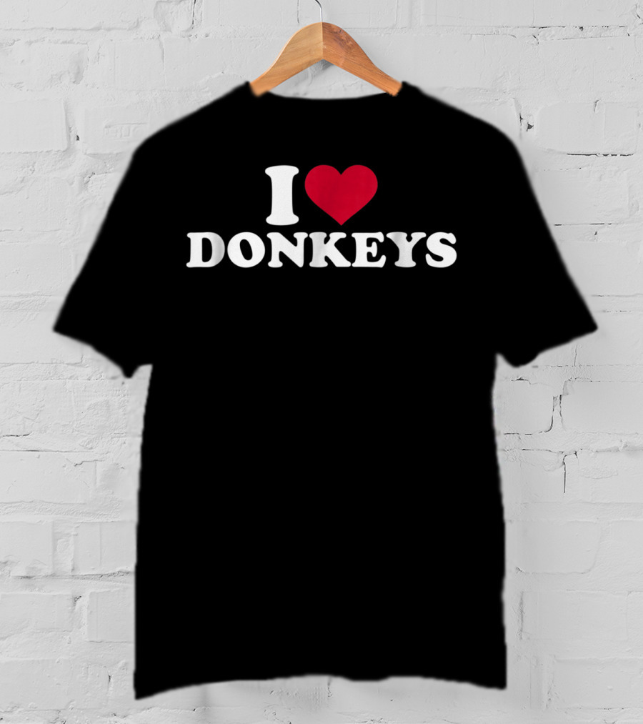 I Heart Donkeys T-Shirt