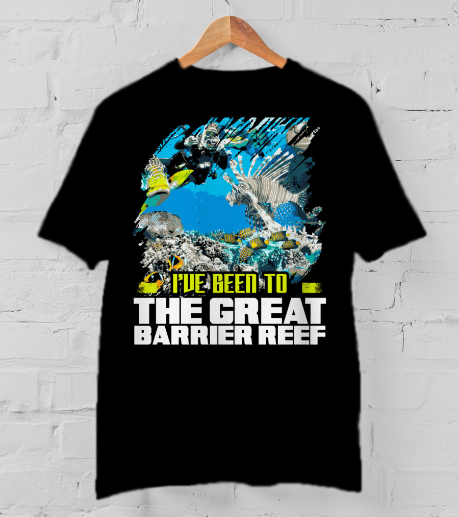 I've Been To The Great Barrier Reef Scuba Diving Adventure T-Shirt